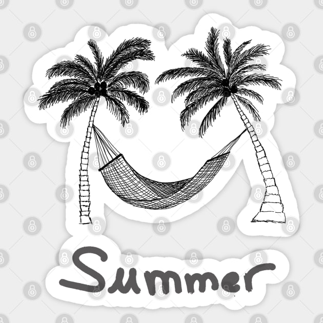 Summer Sticker by jitkaegressy